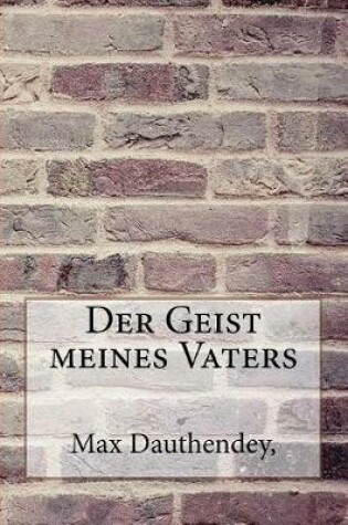 Cover of Der Geist Meines Vaters