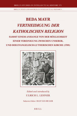 Book cover for Beda Mayr, Vertheidigung der katholischen Religion (1789)