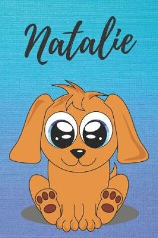 Cover of Natalie dog coloring book / notebook / journal / diary