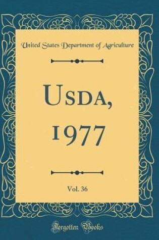 Cover of Usda, 1977, Vol. 36 (Classic Reprint)