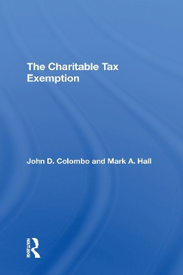 Book cover for The Charitable Tax Exemption