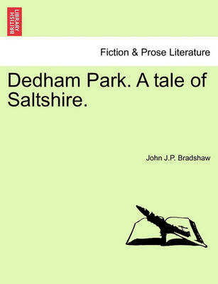 Book cover for Dedham Park. a Tale of Saltshire.