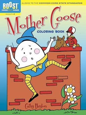 Book cover for Boost Mother Goose Coloring Book