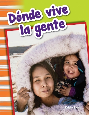 Book cover for D nde vive la gente (Where People Live)
