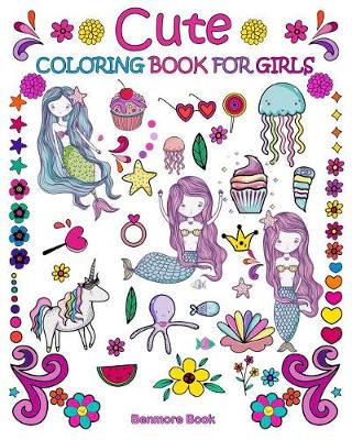 Book cover for Cute Coloring Book For Girls