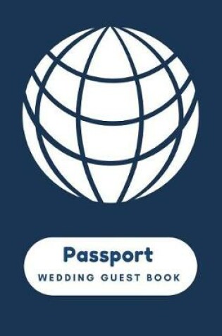 Cover of Passport Wedding Guest Book