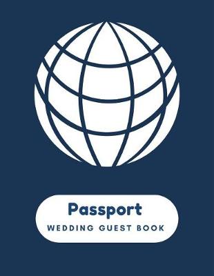 Book cover for Passport Wedding Guest Book