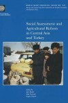Book cover for Social Assessment and Agricultural Reform in Central Asia and Turkey