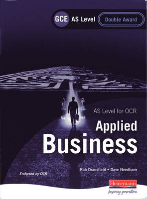 Book cover for GCE AS Level Applied Business Double Award for OCR