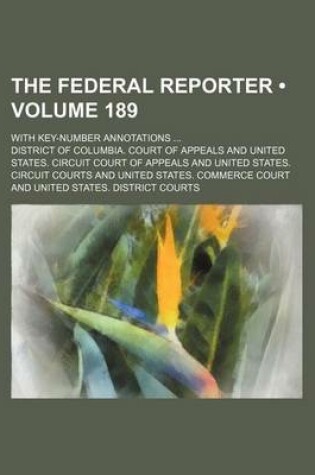 Cover of The Federal Reporter (Volume 189); With Key-Number Annotations