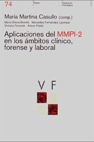 Cover of Aplicaciones del MMPI 2