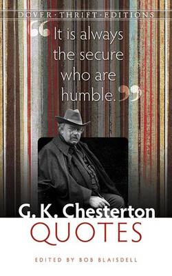 Book cover for G. K. Chesterton Quotes