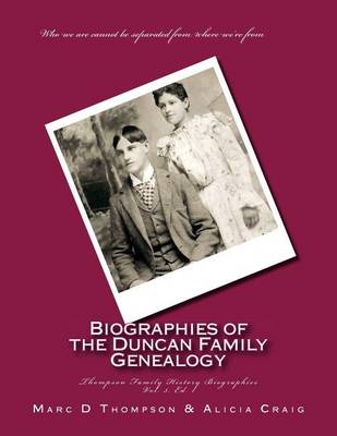 Book cover for Narrative Biographies of the Duncan Family Genealogy