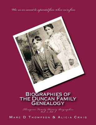 Cover of Narrative Biographies of the Duncan Family Genealogy