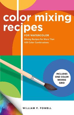 Book cover for Color Mixing Recipes for Watercolor