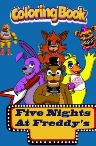 Cover of Five Nights At Freddy Coloring Book