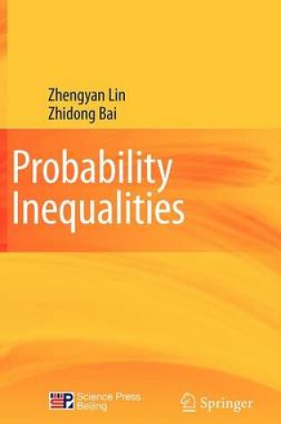 Cover of Probability Inequalities