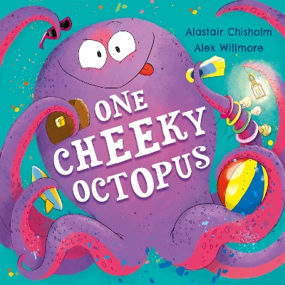 Book cover for One Cheeky Octopus