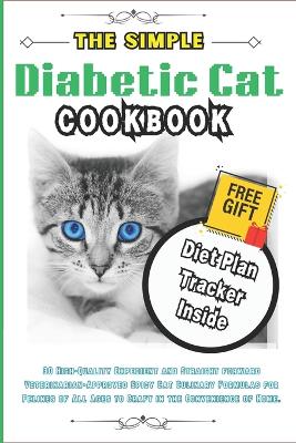 Book cover for Diabetic Cat Cookbook