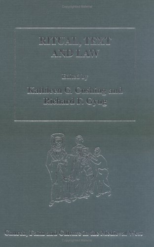 Book cover for Ritual, Text and Law