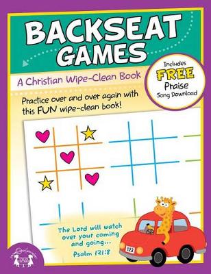 Book cover for Backseat Games Christian Wipe-Clean Workbook