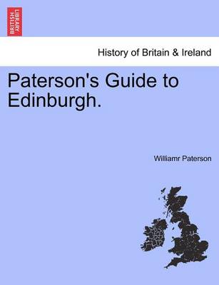 Book cover for Paterson's Guide to Edinburgh.