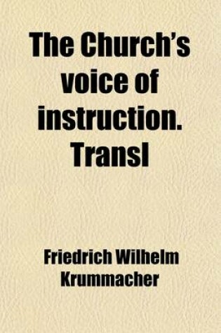 Cover of The Church's Voice of Instruction. Transl