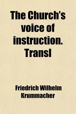 Book cover for The Church's Voice of Instruction. Transl