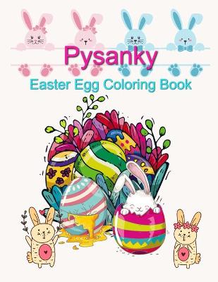 Book cover for Pysanky Easter Egg Coloring Book