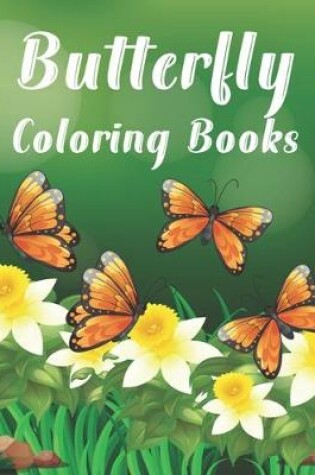 Cover of Butterfly Coloring Books