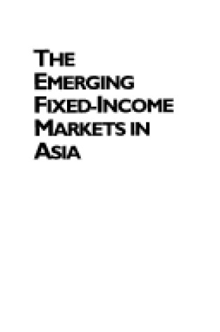 Cover of Emerging Fixed-Income Markets in Asia