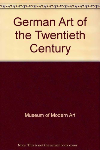 Book cover for German Art of the Twentieth Century