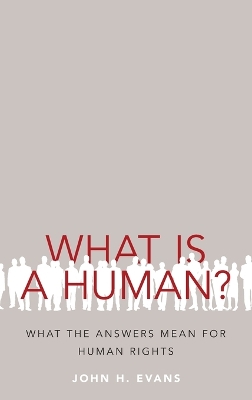 Book cover for What Is a Human?