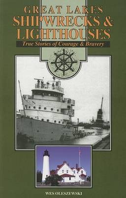 Book cover for Great Lakes Shipwrecks & Lighthouses