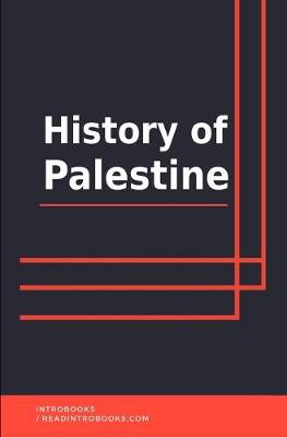 Book cover for History of Palestine