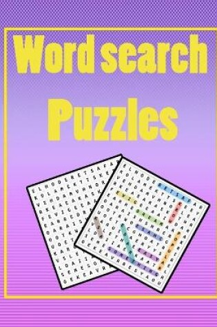Cover of Word search puzzles