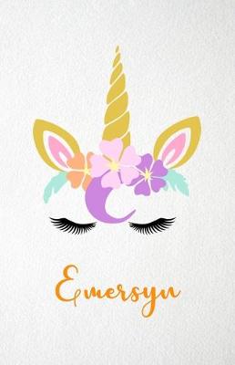 Book cover for Emersyn A5 Lined Notebook 110 Pages