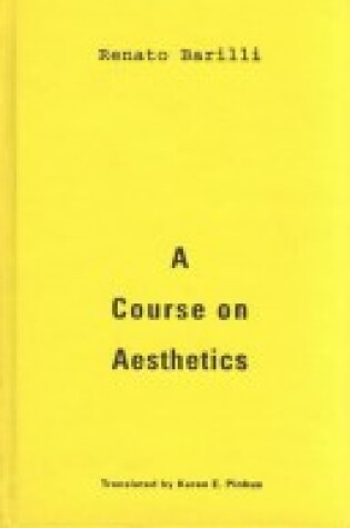 Cover of Course On Aesthetics