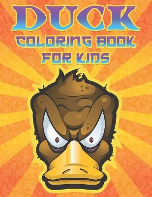 Cover of Duck Coloring Book for Kids