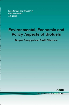 Book cover for Environmental, Economic and Policy Aspects of Biofuels