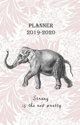 Book cover for Planner 2019 - 2020 Strong is the new pretty