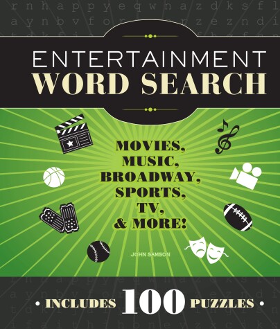 Book cover for Entertainment Word Search