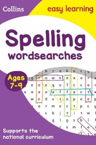 Cover of Spelling Word Searches Ages 7-9