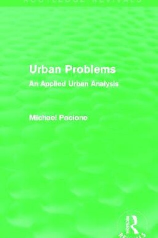 Cover of Urban Problems (Routledge Revivals)