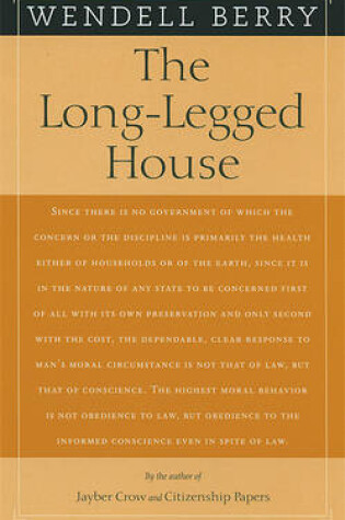 Cover of The Long-legged House