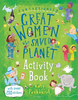 Book cover for Fantastically Great Women Who Saved the Planet Activity Book