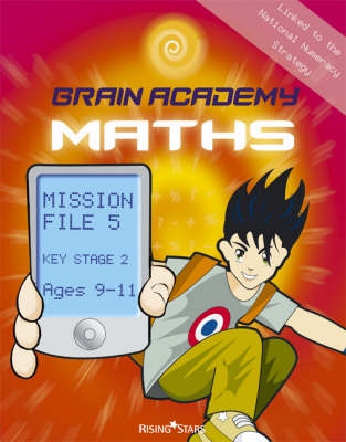 Book cover for Brain Academy Maths Mission File 5 (Ages 9-11)