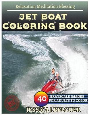 Book cover for JET BOAT Coloring Books