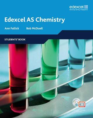 Cover of Edexcel A Level Science: AS Chemistry Students' Book with ActiveBook CD