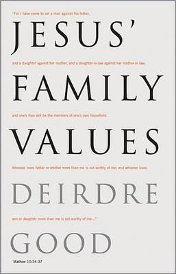 Book cover for Jesus' Family Values